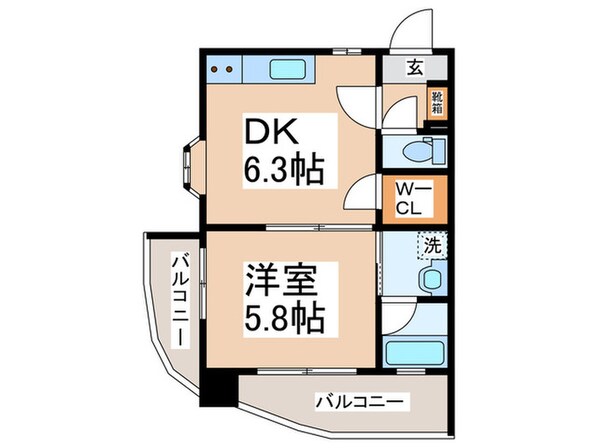 イストア－ルの物件間取画像